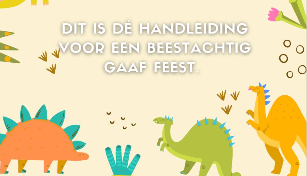 Handleiding voor een beestachtig gaaf feest